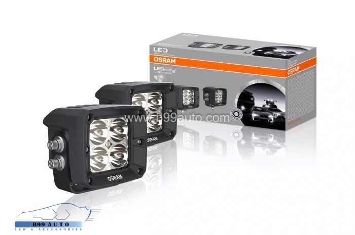 Osram LEDriving Value Cube VX80-SP LED munkalámpa, spot fénynyaláb